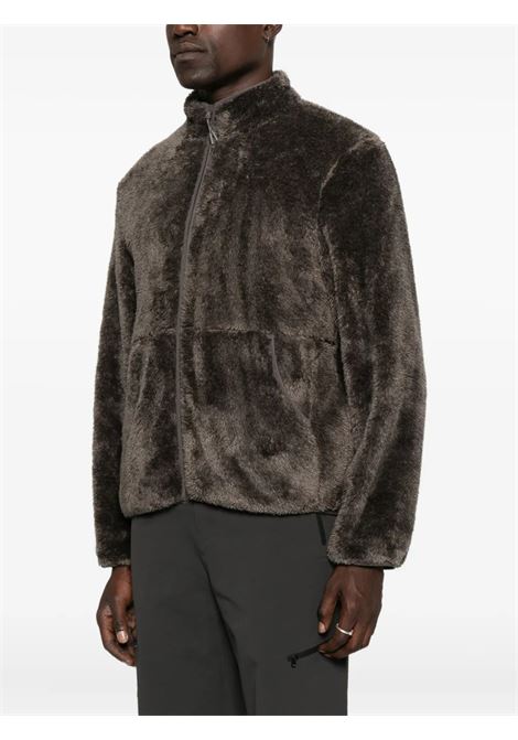 giacca adapt plush fleece uomo grigio taupe HIKING PATROL | AW25014DK TAUPE
